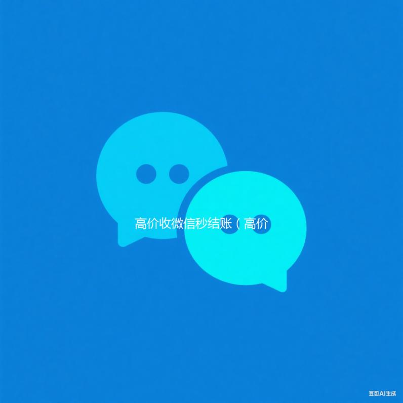 高价收微信秒结账（高价收微信秒结老板）